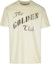 Order Golden Goose Ivory Crewneck T-Shirt with Letter Print. GMP01220P00164211421