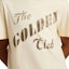 Sizing Golden Goose Ivory Crewneck T-Shirt with Letter Print. GMP01220P00164211421