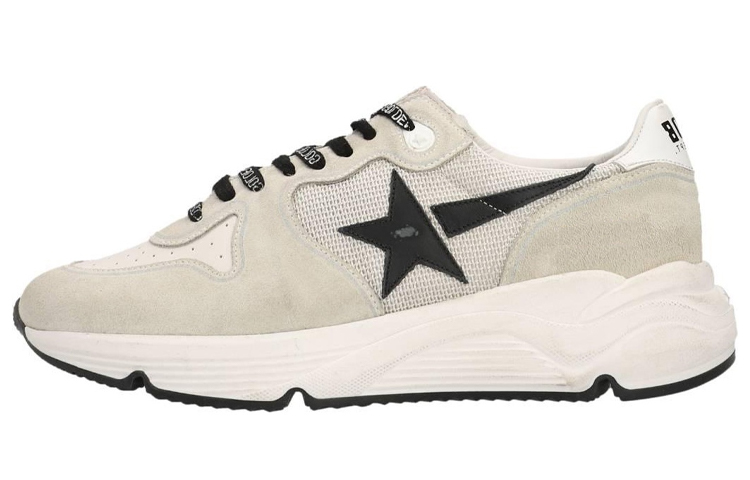 Golden Goose Leather Low-Top Sneakers Grey Casual Shoes. GMF00126.F003346.70240