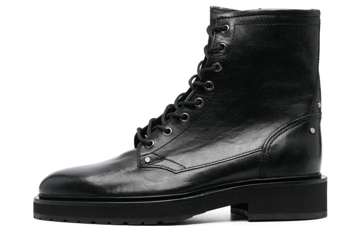 Golden Goose Leather Low Top Lace-Up Boots 'Black' GMF00605.F005005.90100