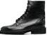 Golden Goose Kasut Kulit Low Top Lace-Up 'Hitam' GMF00605.F005005.90100