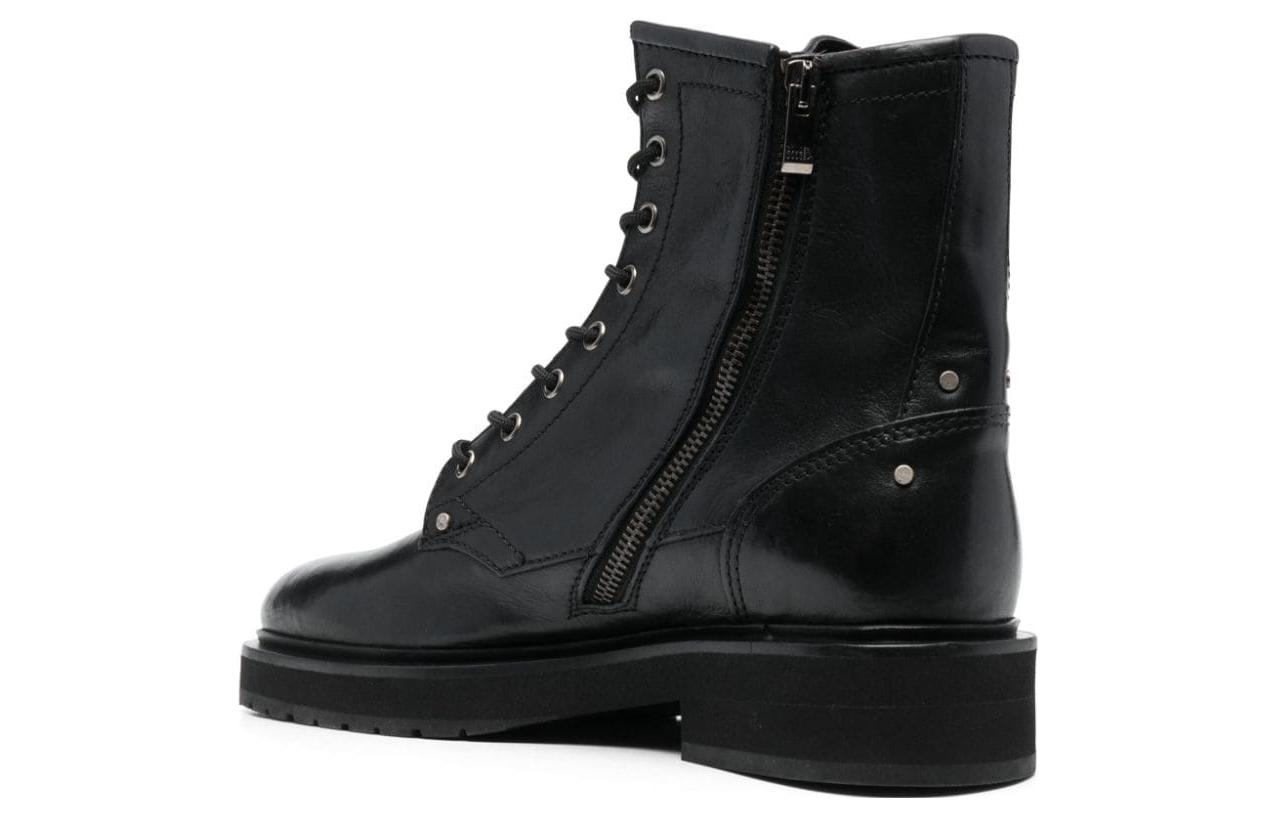 Lookbook Golden Goose Leather Low Top Lace-Up Boots 'Black' GMF00605.F005005.90100