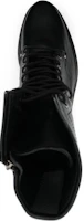 Shop Botas bajas de cuero Golden Goose con cordones 'Negro'. GMF00605.F005005.90100