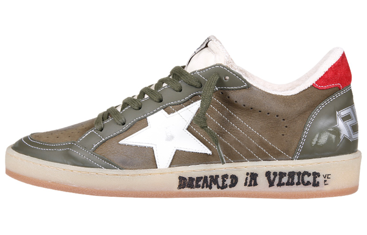 Golden Goose Low-Top Lace-Up 'Green Comfort' GMF00117.F004201.35836