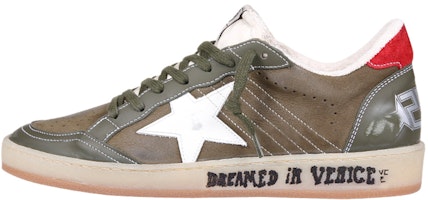 Golden Goose Low-Top Lace-Up 'Green Comfort' GMF00117.F004201.35836 Golden Goose Low-Top Lace-Up 'Green Comfort' GMF00117.F004201.35836