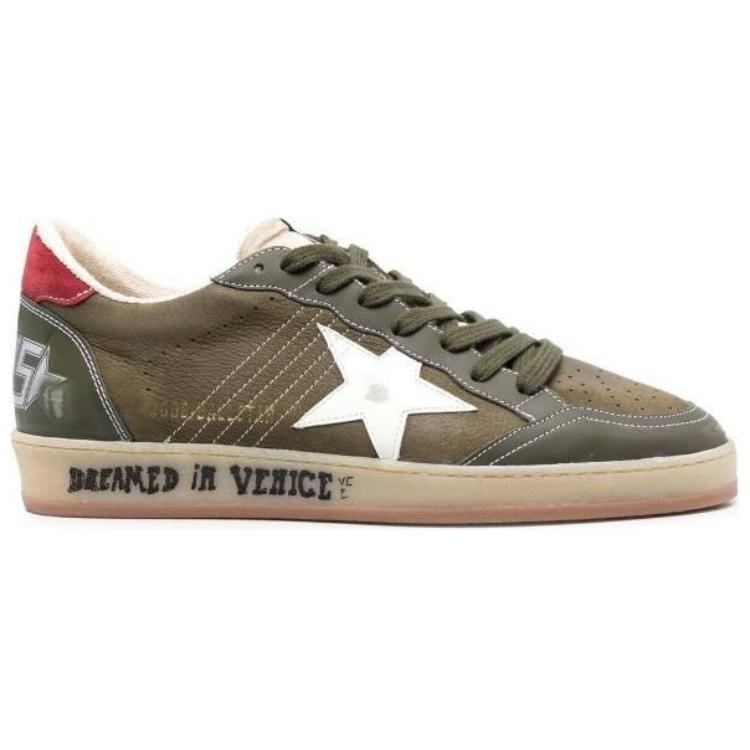 Order Golden Goose Low-Top Lace-Up 'Green Comfort' GMF00117.F004201.35836