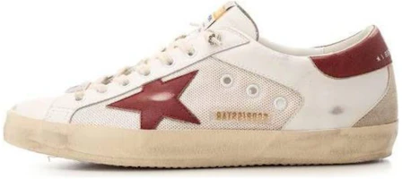 Golden Goose Low Top 'Distressed Red White' GMF00104.F004794.82390 Golden Goose Low Top 'Distressed Red White' GMF00104.F004794.82390