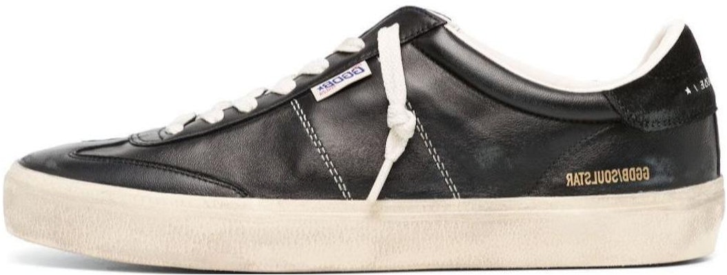 Golden Goose Low Top Lace-Up 'Black Leather Rubber' GMF00464.F005050.90100 Buy Golden Goose Low Top Lace-Up 'Black Leather Rubber' GMF00464.F005050.90100