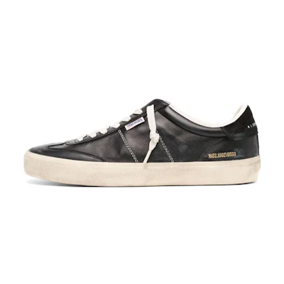 Golden Goose Low Top Lace-Up 'Black Leather Rubber'