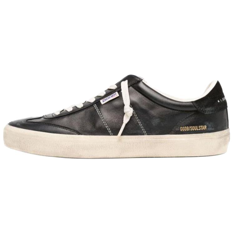 Golden Goose Low Top Lace-Up 'Black Leather Rubber' GMF00464.F005050.90100