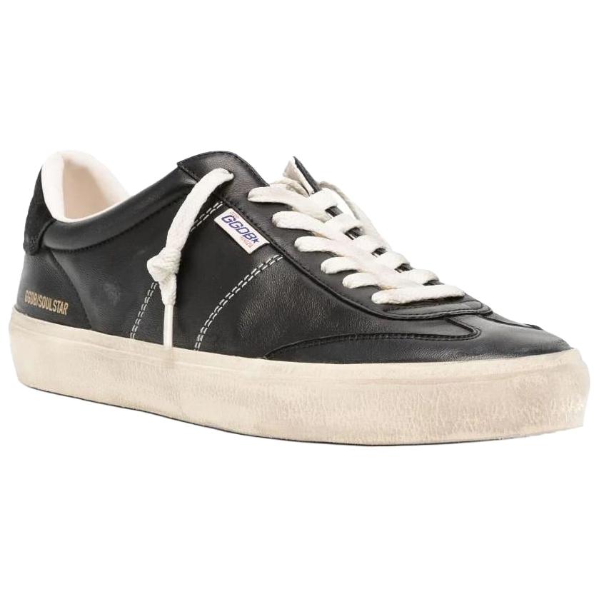 Order Golden Goose 低帮系带鞋 '黑色皮革橡胶' GMF00464.F005050.90100