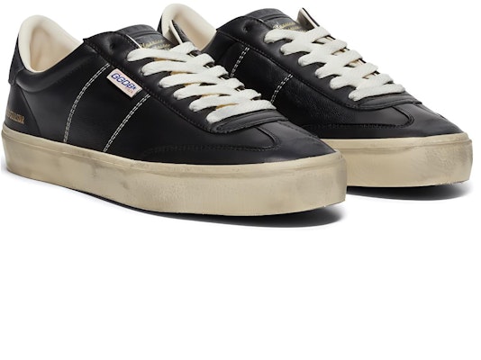 골든구스 블랙 가죽 로우탑 스니커즈 (Golden Goose Black Leather Low-top Sneakers) GMF00464.F005050.90100 Lookbook 골든구스 블랙 가죽 로우탑 스니커즈 (Golden Goose Black Leather Low-top Sneakers) GMF00464.F005050.90100