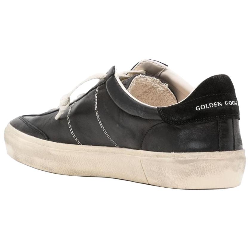 Purchase Golden Goose 低帮系带鞋 '黑色皮革橡胶' GMF00464.F005050.90100
