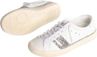 金鵝低幫系帶時尚運動鞋 男女同款 白銀 Purchase 金鵝低幫系帶時尚運動鞋 男女同款 白銀