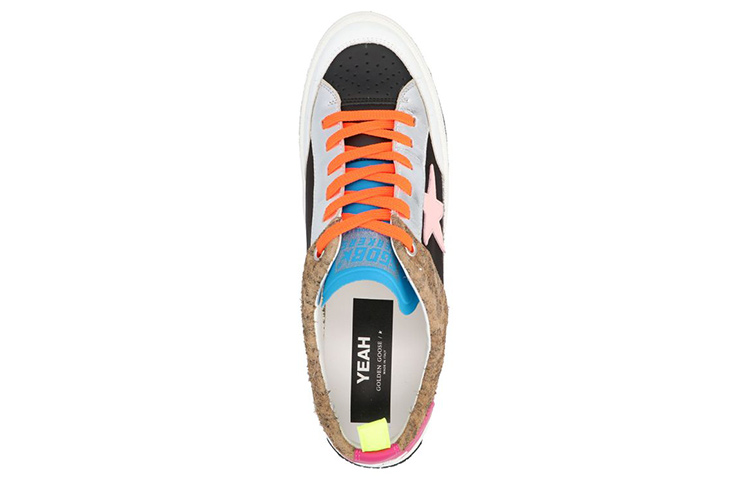 Lookbook Golden Goose Sneakers Basse ''Argento Nero Giallo'' GMF00130.F001859.81256