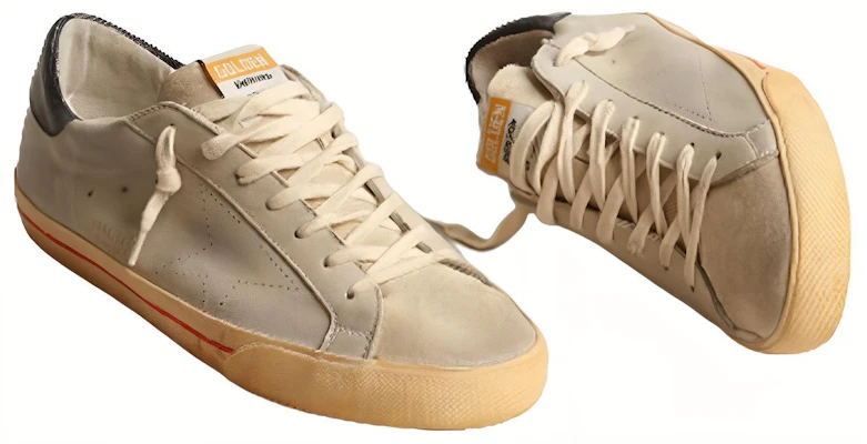 金鹅低帮运动鞋“灰色皮革” GMF00105.F004031.60400 Lookbook 金鹅低帮运动鞋“灰色皮革” GMF00105.F004031.60400