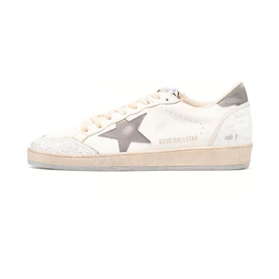 Golden Goose Low Top Sneakers 'White Calfskin'