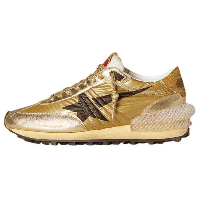 Golden Goose Marathon Low-Top Casual Sneakers Gold . GMF00684.F006462.65145
