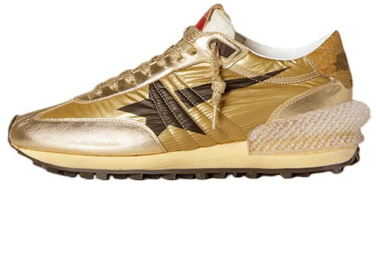 Golden Goose Marathon Low-Top Casual Sneakers Gold . GMF00684.F006462.65145 Buy Golden Goose Marathon Low-Top Casual Sneakers Gold . GMF00684.F006462.65145