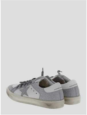 ゴールデングース May スニーカー 白/銀 (ダブルクォーター) GYF00495F00421680185 Order ゴールデングース May スニーカー 白/銀 (ダブルクォーター) GYF00495F00421680185