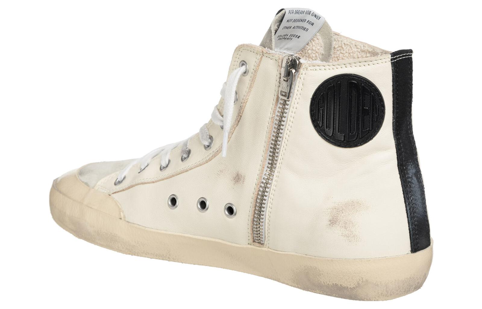 Shop Golden Goose Mid Star ''Beige Used-Look'' GMF00114.F004749.11552