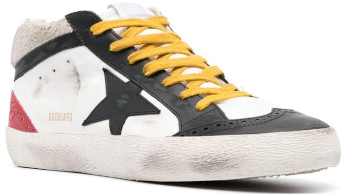 Golden Goose Mid Star 'Kulit Anak Sapi Hitam' GMF00123.F004394.82256 Order Golden Goose Mid Star 'Kulit Anak Sapi Hitam' GMF00123.F004394.82256
