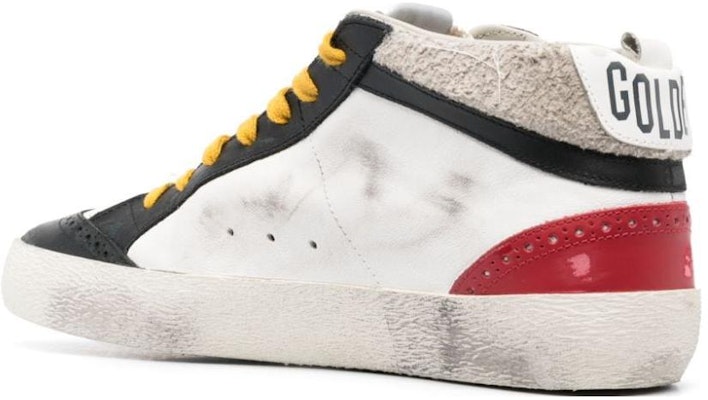 Golden Goose Mid Star 'Kulit Anak Sapi Hitam' GMF00123.F004394.82256 Lookbook Golden Goose Mid Star 'Kulit Anak Sapi Hitam' GMF00123.F004394.82256