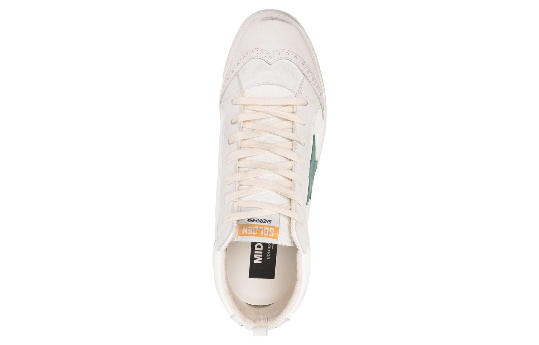 Purchase Golden Goose Mid Star ''Cream Distressed'' Sneakers GMF00122.F004133.15426