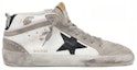 Order Golden Goose Mid Star 'Hitam Putih Kelabu Usang' GMF00122.F001487.10599
