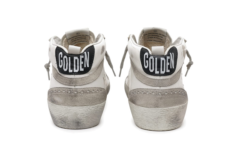 Golden Goose Mid Star 'Distressed Black White Grey' 圖 5