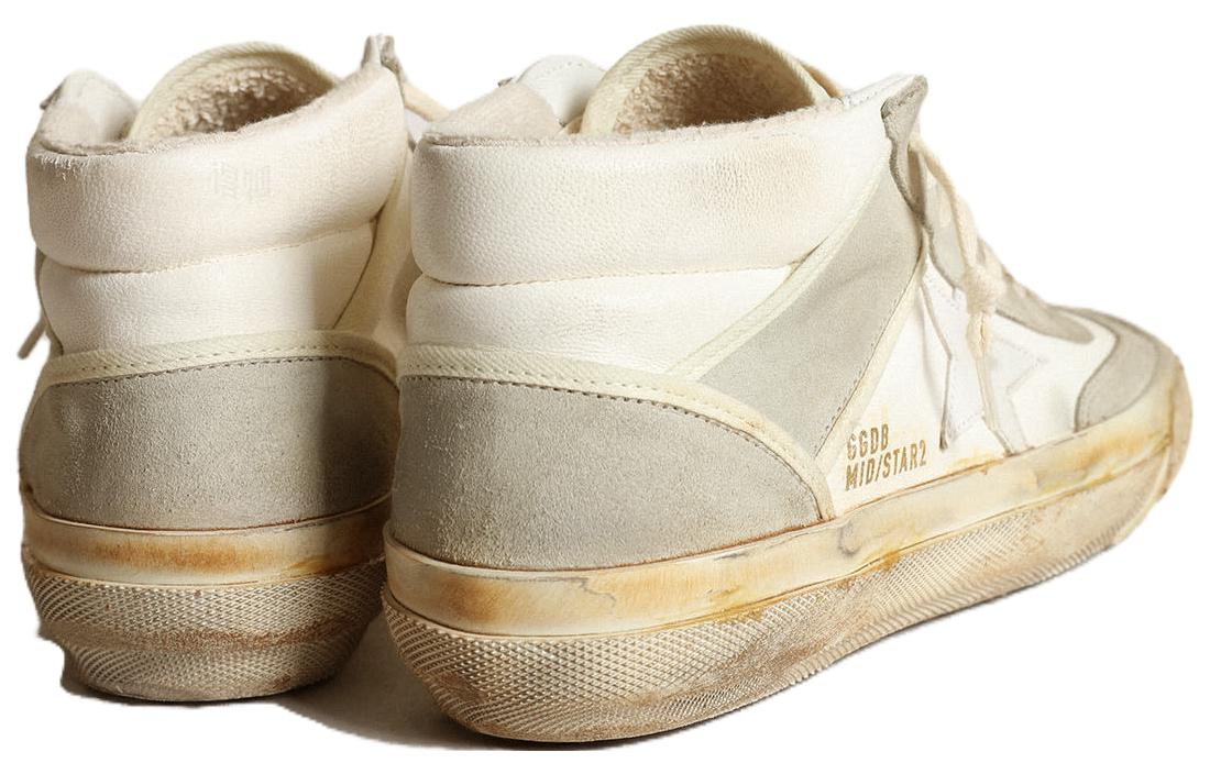 Purchase Golden Goose Mid Star ''Blanc Vieilli'' GMF00408.F003449.10276