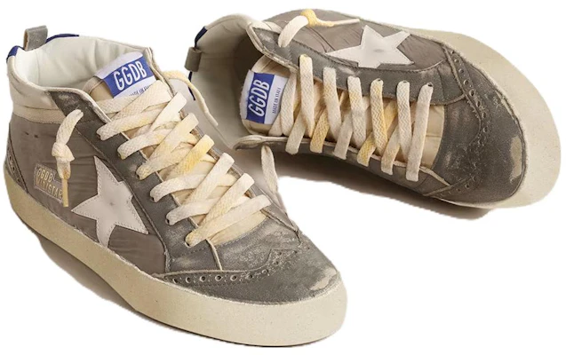 Golden Goose Mid Star 'Abu-abu Lace-Up' GMF00123.F004592.60437 Order Golden Goose Mid Star 'Abu-abu Lace-Up' GMF00123.F004592.60437