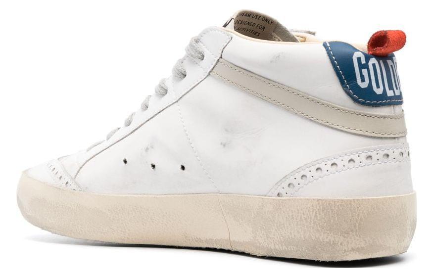 Lookbook Golden Goose Mid Star 'Vintage Cream' Sneakers Pria/Wanita GMF00122.F004765.82374