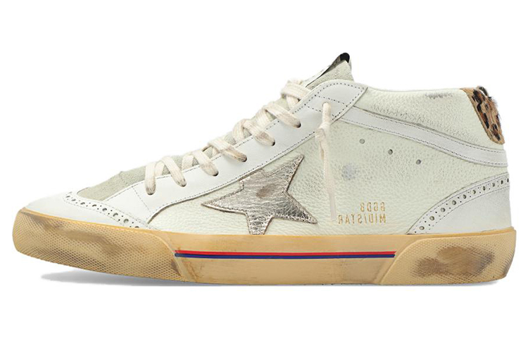 Golden Goose Mid Star 'White Leather' GMF00122.F003221.15375
