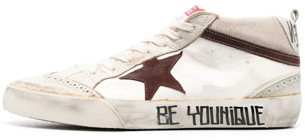 Golden Goose Mid Star 'White Leather' GMF00123.F003304.11217 Golden Goose Mid Star 'White Leather' GMF00123.F003304.11217