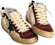 Lookbook Golden Goose Mid Star 'Putih Merah Distressed' GMF00460.F004009.82103