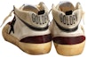 Shop Golden Goose Mid Star 'Putih Merah Distressed' GMF00460.F004009.82103