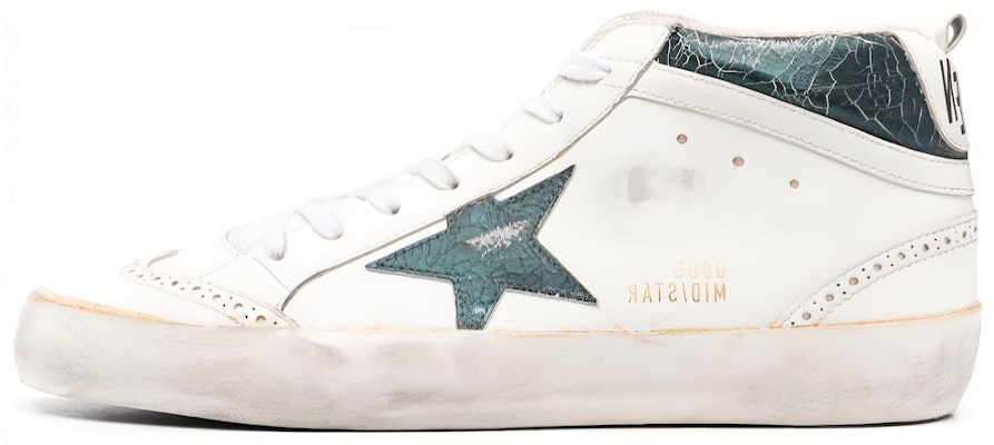 Golden Goose Mid Top 'Cracked White Vintage' GMF00123.F004532.11488 Buy Golden Goose Mid Top 'Cracked White Vintage' GMF00123.F004532.11488