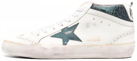 Golden Goose Mid Top 'Cracked White Vintage' GMF00123.F004532.11488 Golden Goose Mid Top 'Cracked White Vintage' GMF00123.F004532.11488