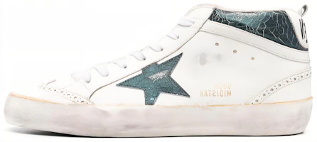 Golden Goose Mid Top 'Cracked White Vintage' GMF00123.F004532.11488 Golden Goose Mid Top 'Cracked White Vintage' GMF00123.F004532.11488