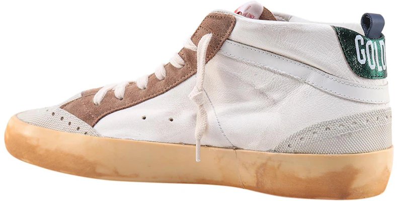 Golden Goose Mid Top Leather Sneakers 'White Fashion' GMF00122.F003356.11229 Lookbook Golden Goose Mid Top Leather Sneakers 'White Fashion' GMF00122.F003356.11229