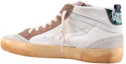 Lookbook Golden Goose Mid Top Leather Sneakers 'White Fashion' GMF00122.F003356.11229
