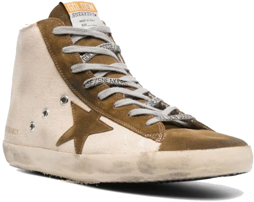Golden Goose Mid Top Sneaker 'Beige Mix' GMF00113.F001232.10531 Lookbook Golden Goose Mid Top Sneaker 'Beige Mix' GMF00113.F001232.10531