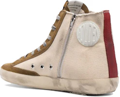 Purchase Golden Goose Sneakers 潮流百搭 中筒運動板鞋 米白拼色