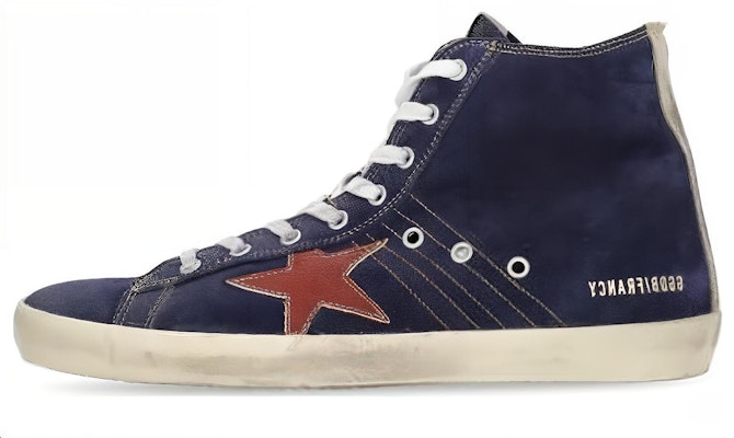 Golden Goose Mid Top Sneaker 'Blue Leather' GMF00113.F004748.50787 Buy Golden Goose Mid Top Sneaker 'Blue Leather' GMF00113.F004748.50787