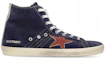 Order Golden Goose Sneaker Mid Top ''Pelle Blu'' GMF00113.F004748.50787