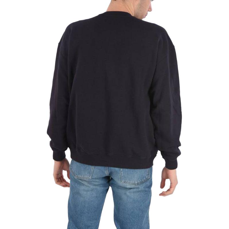 Purchase 金鹅深蓝色印花圆领套头卫衣 GMP00468P00029750563