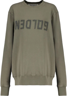 Golden Goose 綠橄欖字母印花長袖圓領衫 GMP01223P00064235479 Buy Golden Goose 綠橄欖字母印花長袖圓領衫 GMP01223P00064235479