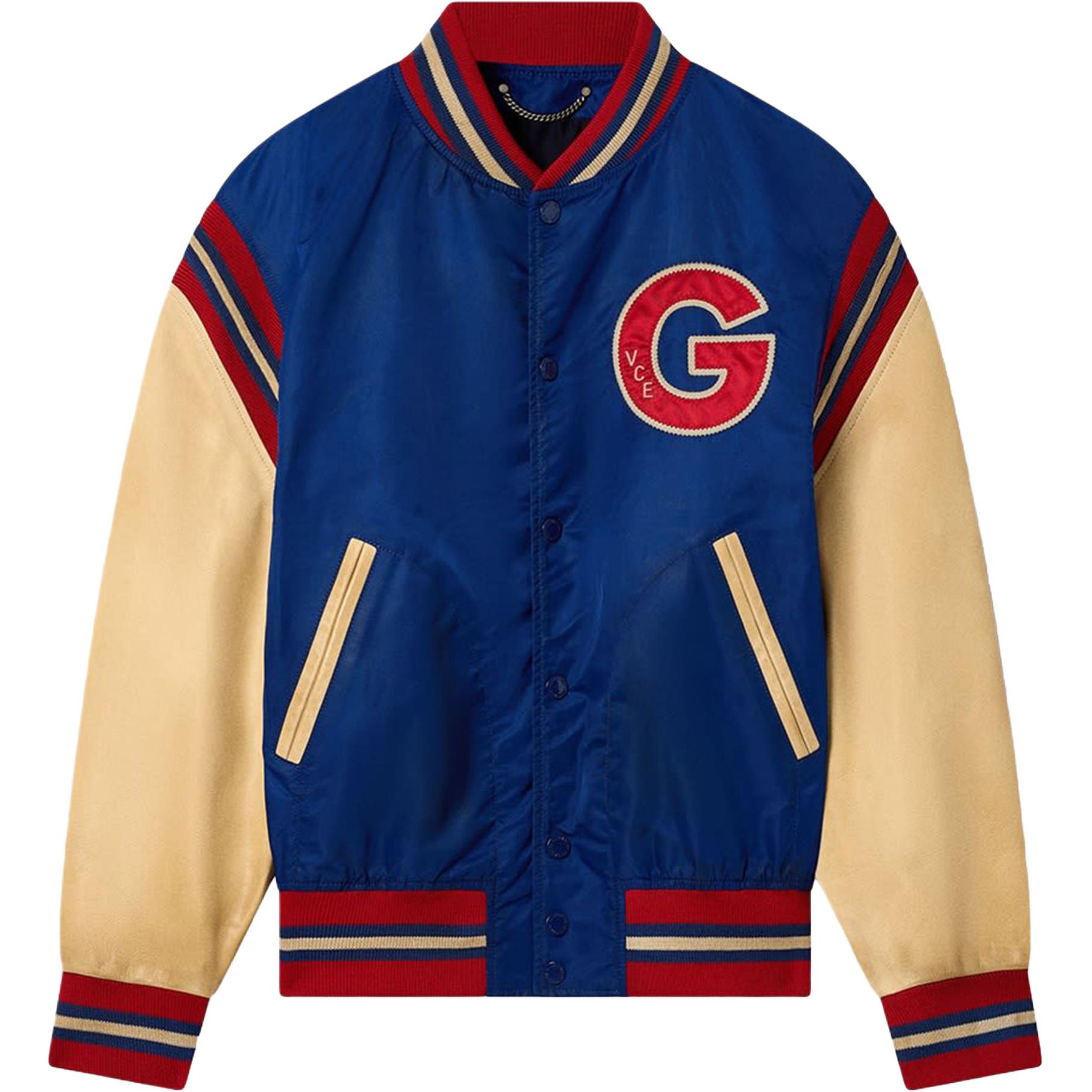 Golden Goose Pilot Side Pocket Embroidered Bomber Jacket Unisex GMP02792P00266551141