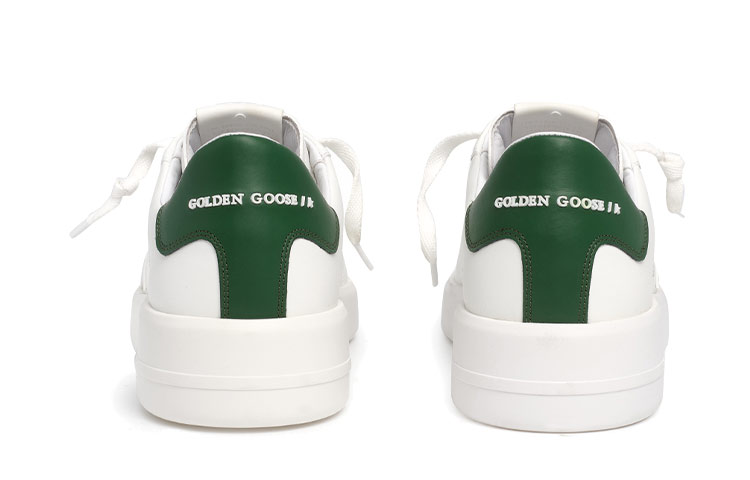 Shop Golden Goose Purestar 'Putih Hijau' GMF00197.F001474.10361